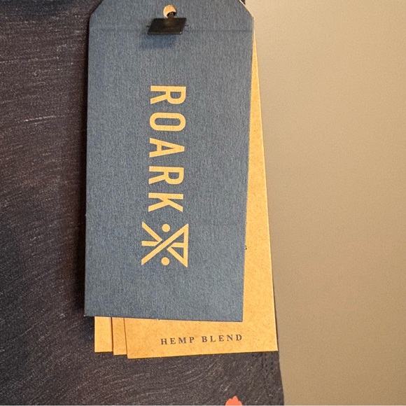 Roark Men's Charcoal Shorts with Colorful Skull and Flower Pattern - Picture 10 of 13